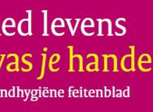 Feitenblad handhygiëne: Red levens, was je handen. Klik om tedownloaden.