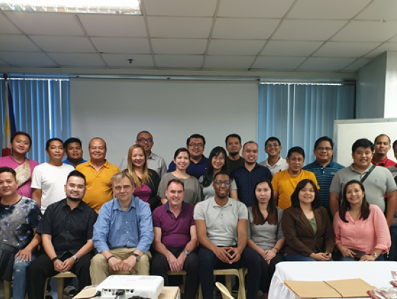 Participants Climate Resilient Water Safety Plan workshop Philipines 2019