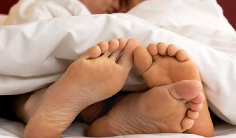 gay men feet while having sex