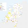 Metingen luchtmeetnet.nl op maandag 8 april 2018